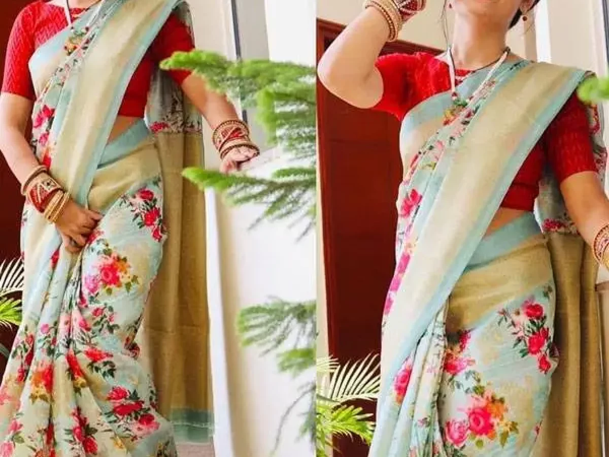 Kalaa Varsha Georgette Saree | Digital Prints