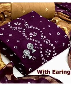 Pure bandhej salwar kameez