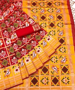 Traditional patola saree