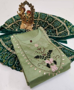 Cotton Kurti and dupatta