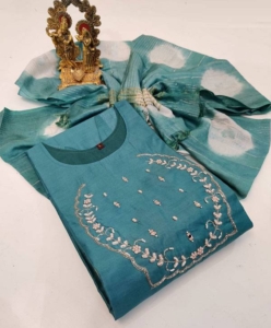 Cotton Kurti and dupatta