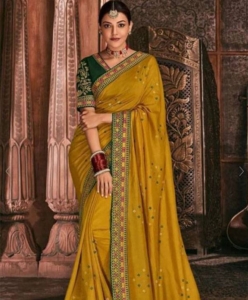 Royal Rangoli silk