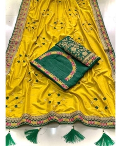 Royal Rangoli silk