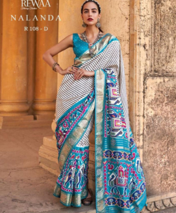 Pure silk  designer patola saree