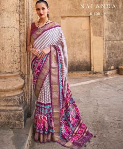 Pure silk  designer patola saree