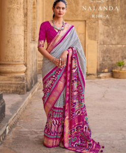 Pure silk  designer patola saree