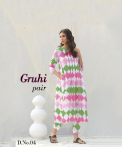 Gruhi cotton kurti & Pant