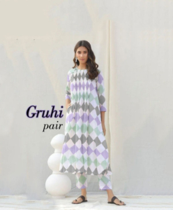 Gruhi cotton kurti & Pant