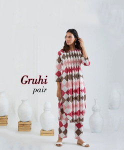 Gruhi cotton kurti & Pant