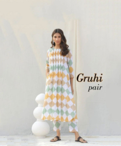 Gruhi cotton kurti & Pant