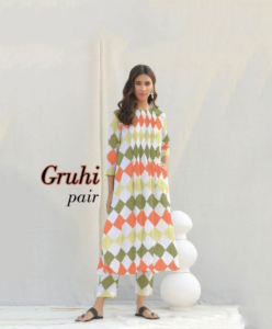 Gruhi cotton kurti & Pant