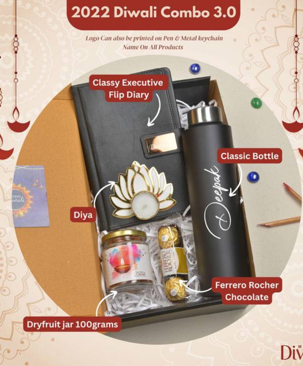 Diwali Gifts at Rs 100/piece | Corporate Gifts in Bengaluru | ID:  26899913055