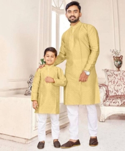 silk kurta cotton pajama