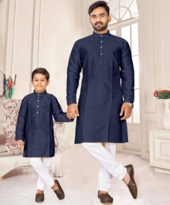 silk kurta cotton pajama