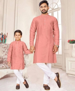 silk kurta cotton pajama