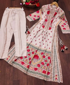 Naira cut kurti pant Wedding special suit