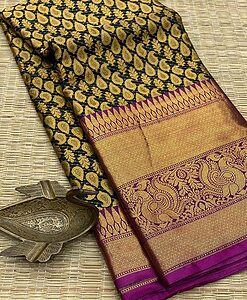 banrasi-kanjivaram-silk-saree-black