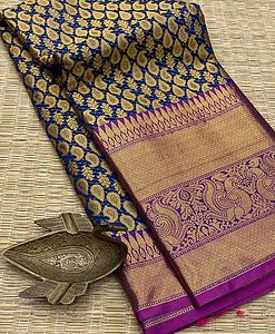 banrasi-kanjivaram-silk-saree-blue