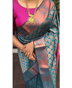 Lichi Silk Banarasi Saree