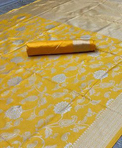 lichi silk banarasi saree