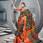 Pure Silk With Weaving Border Sarees