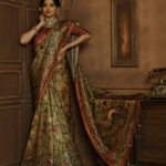 Tussar saree with kalamkari print shop online ballia