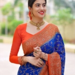 Myntra Kanchipuram Silk Saree shop online