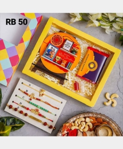 Rakshabandhan theme Easel stand cum fridge magnet (personalised with your picture)