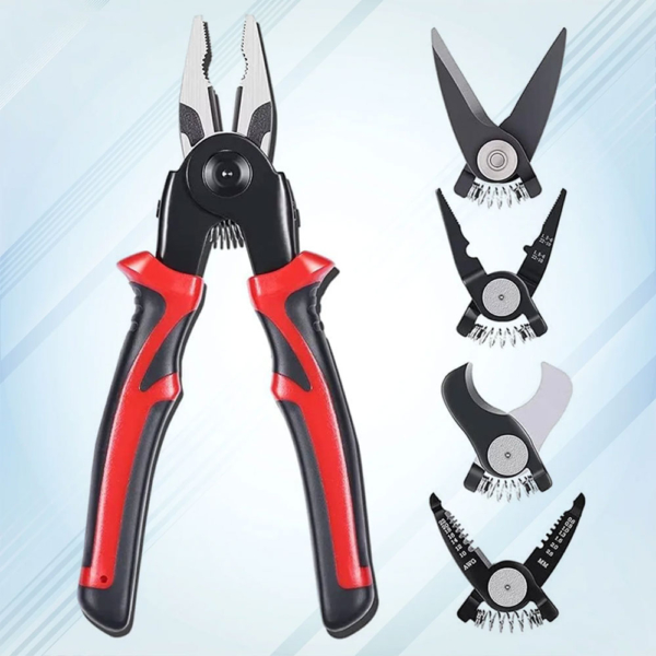 5 in 1 Wire Stripper Pliers Set Soft Grip, Cutting & Stripping