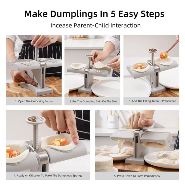 Double-Head Dumpling Maker Mould