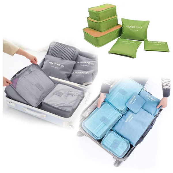 Cloth Organizer Pouch Laundry Zipper Bags (6 pcs) Cloth Organizer Pouch Laundry Zipper Bags (6 pcs)