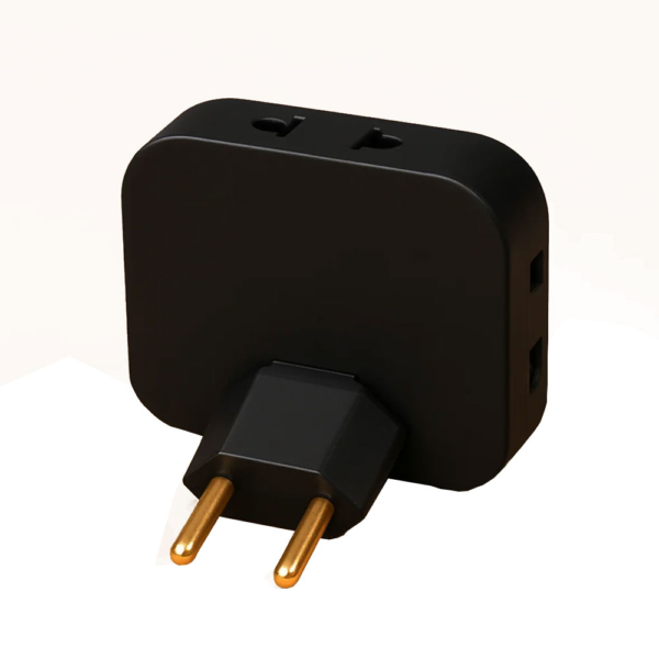 180° Swivel Travel Plug Adapter 15A 250V