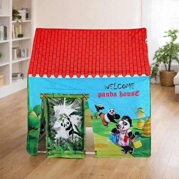 Panda Theme Foldable Kids Play Tent House