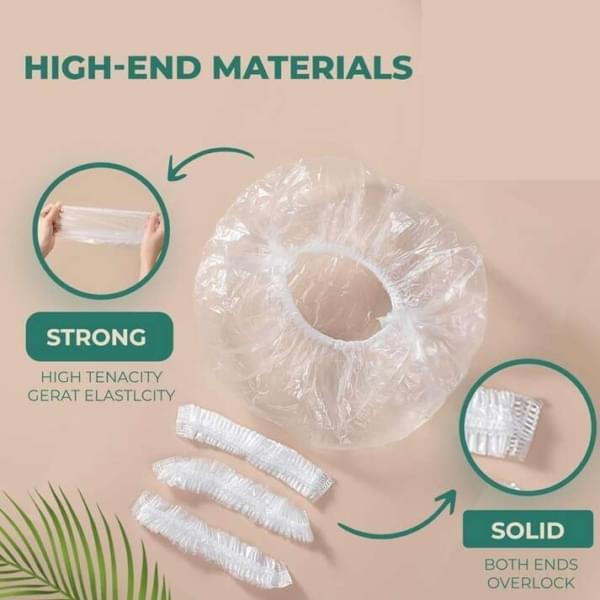 Disposable Shower Caps for Women (20 Pc)