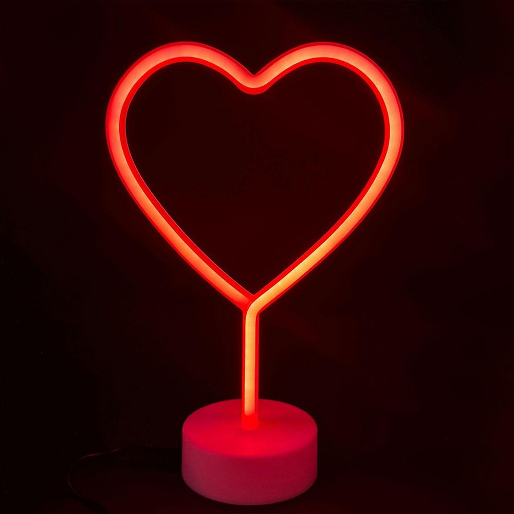 Heart Shape Neon LED Lamp