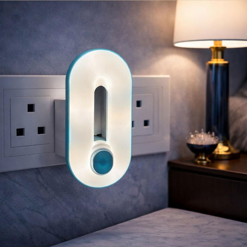 Plug-In LED Night Lamp for Bedroom